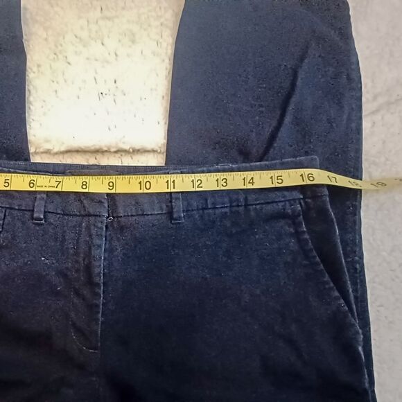 Talbots dark blue chinos Size 8P - Picture 5 of 10